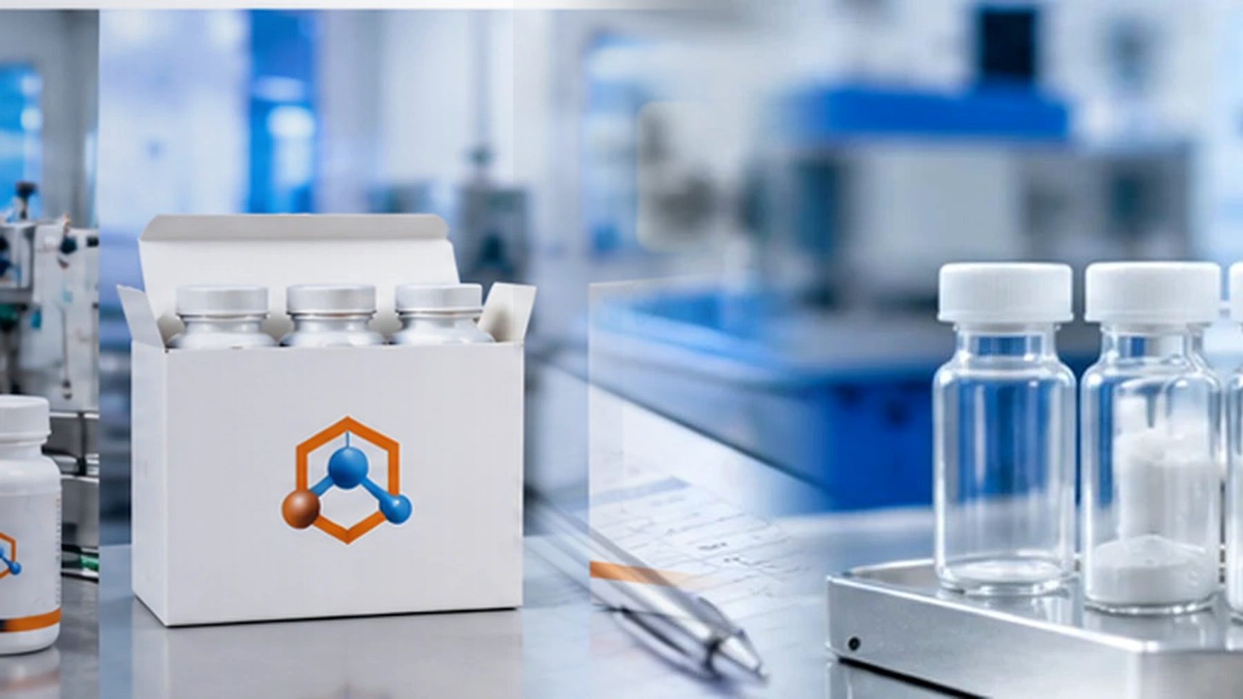 Label Application & Shrink Bands at BioCorp Nutrition Labs